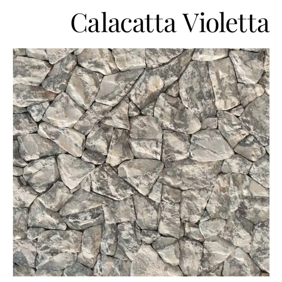 Calacata Crazy Paving