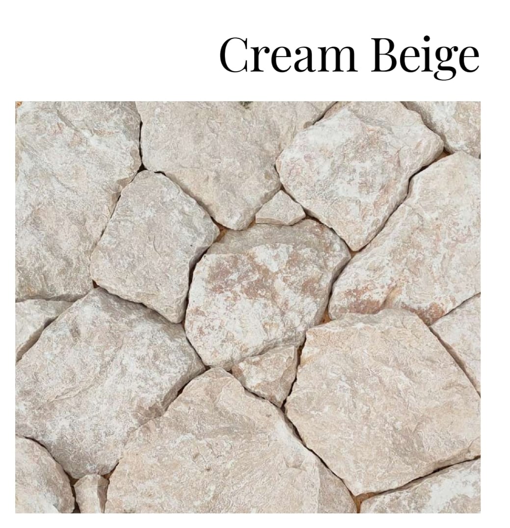 Krem Bej Crazy Paving